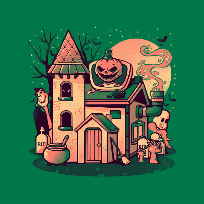 Spooky House-baby basic onesie-eduely