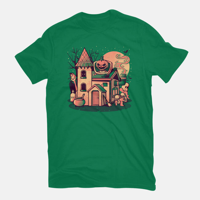 Spooky House-mens heavyweight tee-eduely