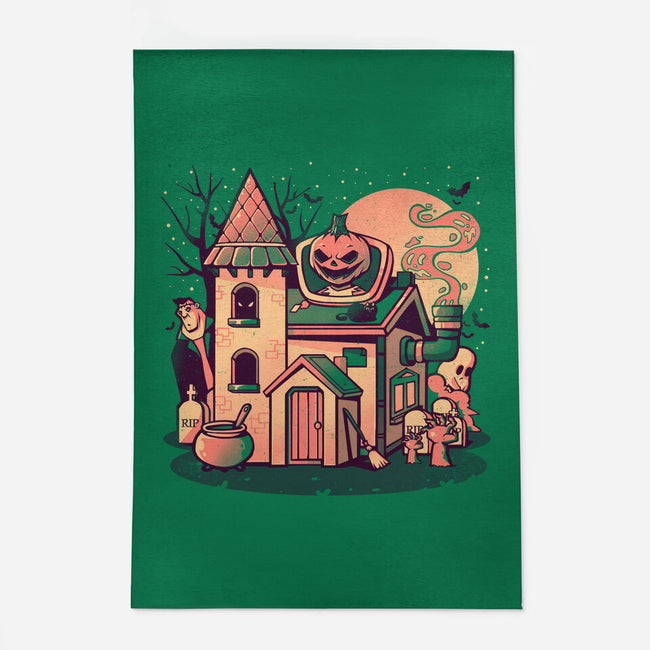 Spooky House-none indoor rug-eduely