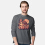 Spooky House-mens long sleeved tee-eduely