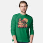 Spooky House-mens long sleeved tee-eduely
