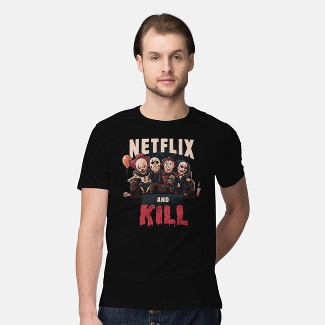 Netflix And Kill-mens premium tee-eduely