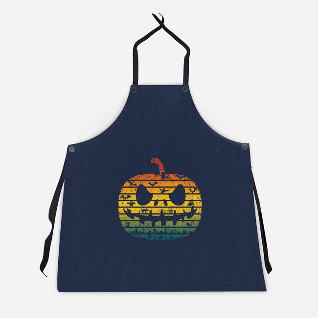 Retro Halloween-unisex kitchen apron-NMdesign