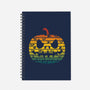 Retro Halloween-none dot grid notebook-NMdesign