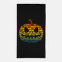 Retro Halloween-none beach towel-NMdesign