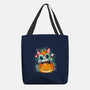 Dia De Los Meows-none basic tote-Vallina84