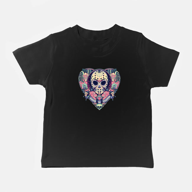 The Lovely Camper-baby basic tee-glitchygorilla