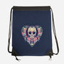 The Lovely Camper-none drawstring bag-glitchygorilla