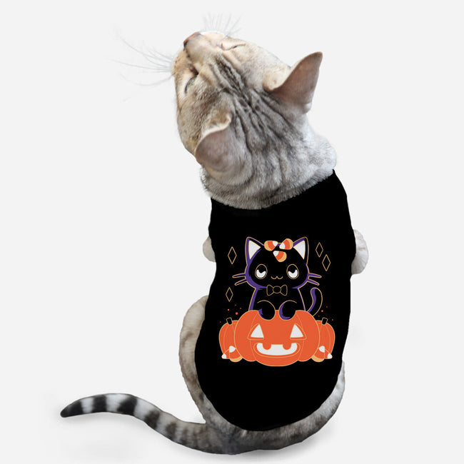 Pumpkin Cat-cat basic pet tank-xMorfina