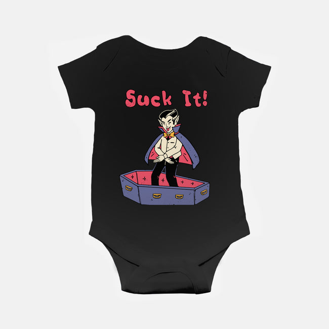Suck It!-baby basic onesie-vp021