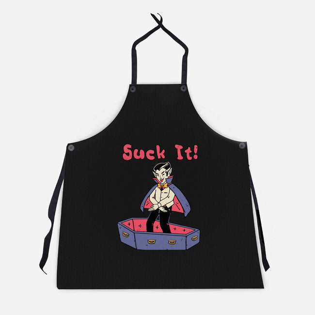 Suck It!-unisex kitchen apron-vp021