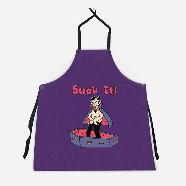 Suck It!-unisex kitchen apron-vp021