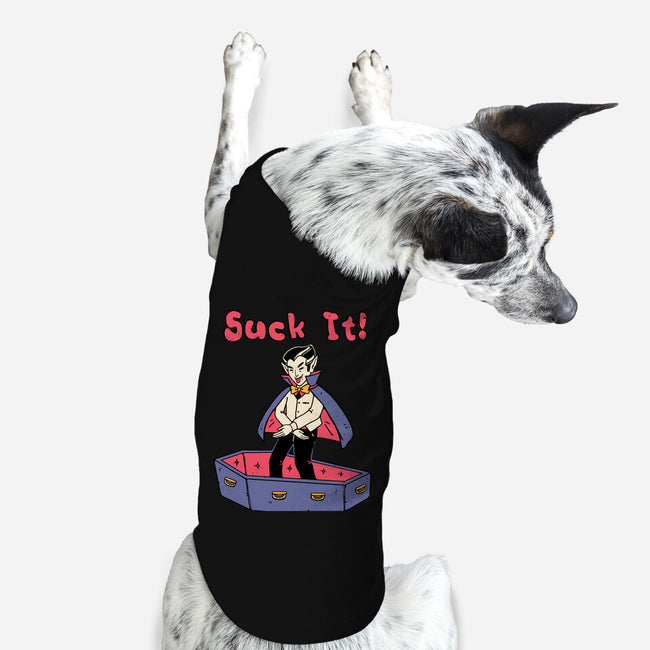 Suck It!-dog basic pet tank-vp021