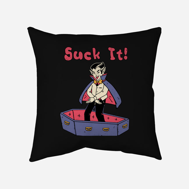 Suck It!-none removable cover throw pillow-vp021