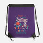 Happy Happy Halloween-none drawstring bag-Nemons