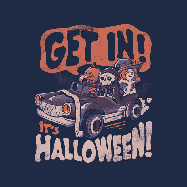 Get In! Its Halloween-none fleece blanket-eduely