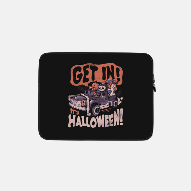 Get In! Its Halloween-none zippered laptop sleeve-eduely