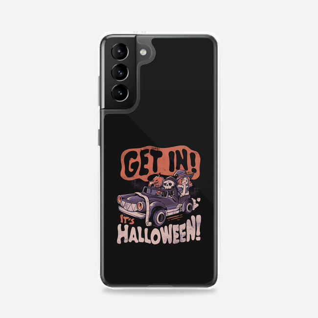 Get In! Its Halloween-samsung snap phone case-eduely