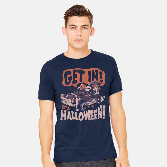Get In! Its Halloween-mens heavyweight tee-eduely