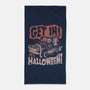 Get In! Its Halloween-none beach towel-eduely