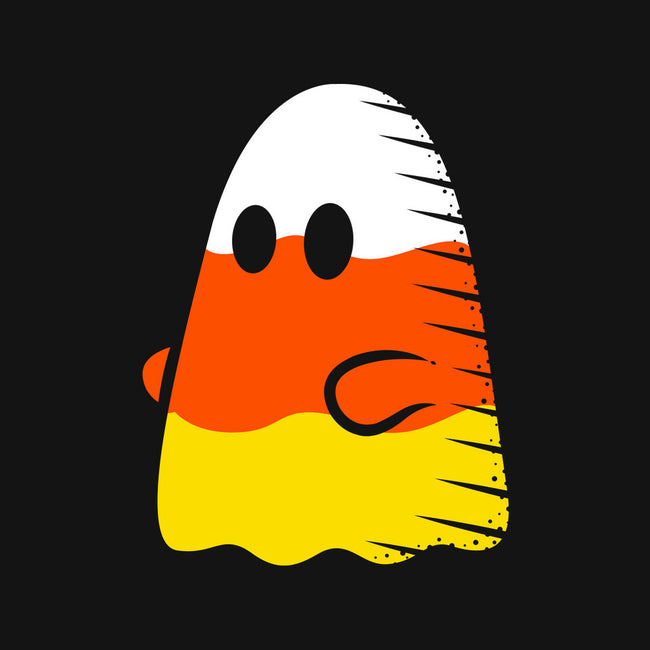 Candy Corn Ghost-none fleece blanket-krisren28