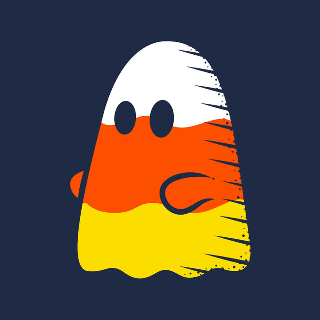 Candy Corn Ghost-none stretched canvas-krisren28