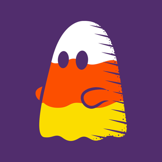 Candy Corn Ghost-none glossy sticker-krisren28