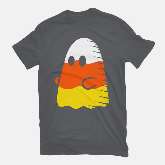 Candy Corn Ghost-mens basic tee-krisren28