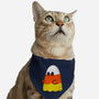 Candy Corn Ghost-cat adjustable pet collar-krisren28