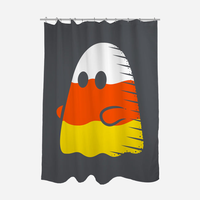 Candy Corn Ghost-none polyester shower curtain-krisren28