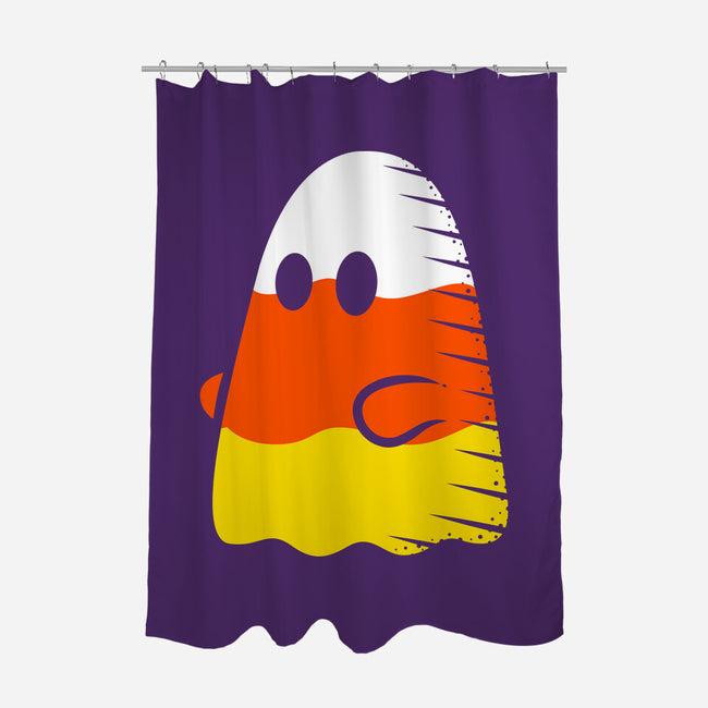 Candy Corn Ghost-none polyester shower curtain-krisren28