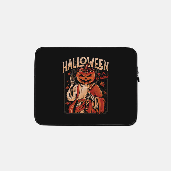 Halloween Is My Religion-none zippered laptop sleeve-eduely