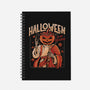 Halloween Is My Religion-none dot grid notebook-eduely
