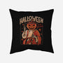 Halloween Is My Religion-none removable cover throw pillow-eduely