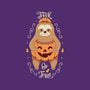 Sloth Trick Or Treat-none removable cover throw pillow-Alundrart