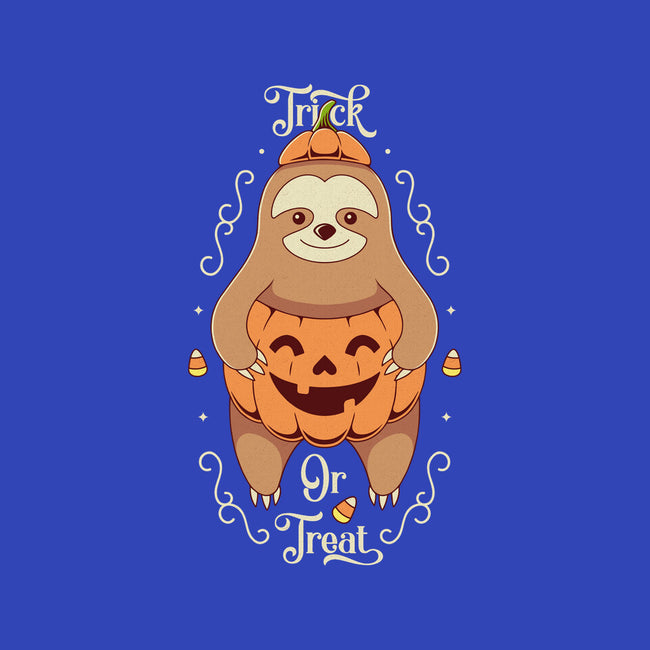 Sloth Trick Or Treat-none stretched canvas-Alundrart