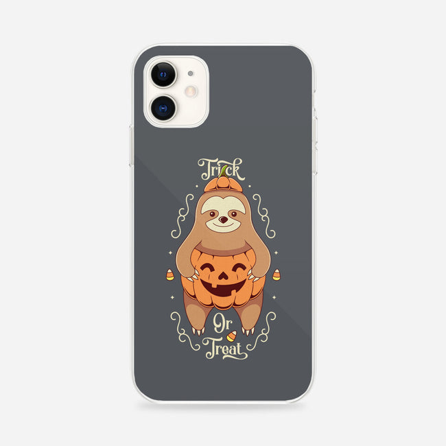 Sloth Trick Or Treat-iphone snap phone case-Alundrart
