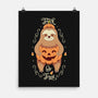 Sloth Trick Or Treat-none matte poster-Alundrart