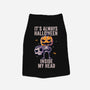 It's Always Halloween-dog basic pet tank-eduely