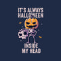 It's Always Halloween-mens heavyweight tee-eduely