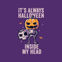It's Always Halloween-none stretched canvas-eduely