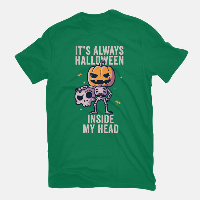 It's Always Halloween-womens fitted tee-eduely