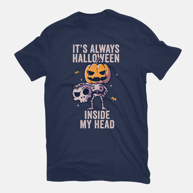 It's Always Halloween-womens fitted tee-eduely
