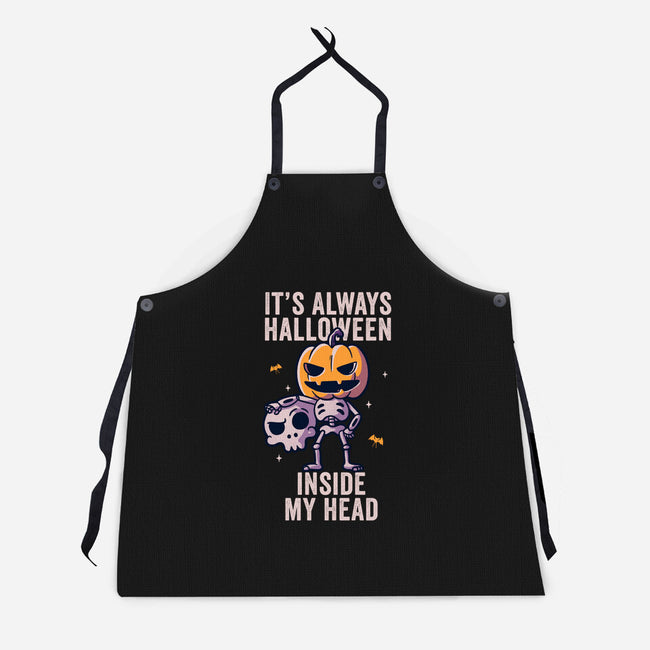 It's Always Halloween-unisex kitchen apron-eduely