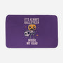 It's Always Halloween-none memory foam bath mat-eduely