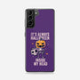 It's Always Halloween-samsung snap phone case-eduely