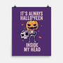 It's Always Halloween-none matte poster-eduely
