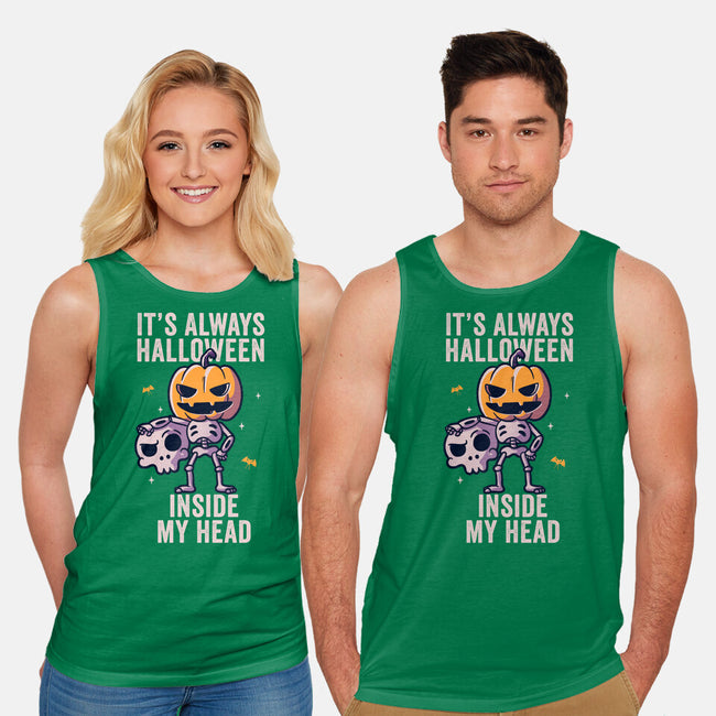 It's Always Halloween-unisex basic tank-eduely