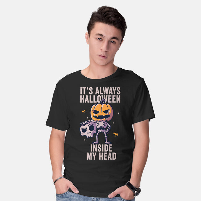 It's Always Halloween-mens basic tee-eduely