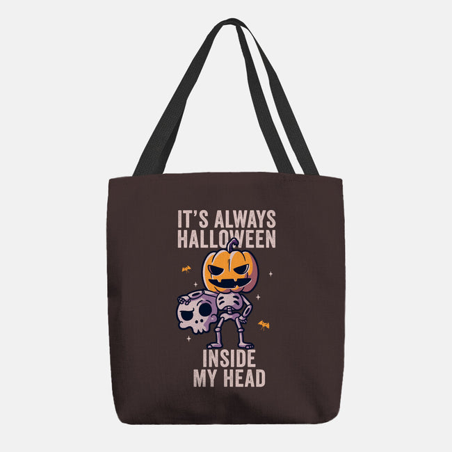 It's Always Halloween-none basic tote-eduely